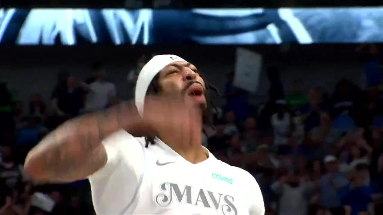 你们该接受我?！浓眉进球后霸气庆祝：我在这儿！