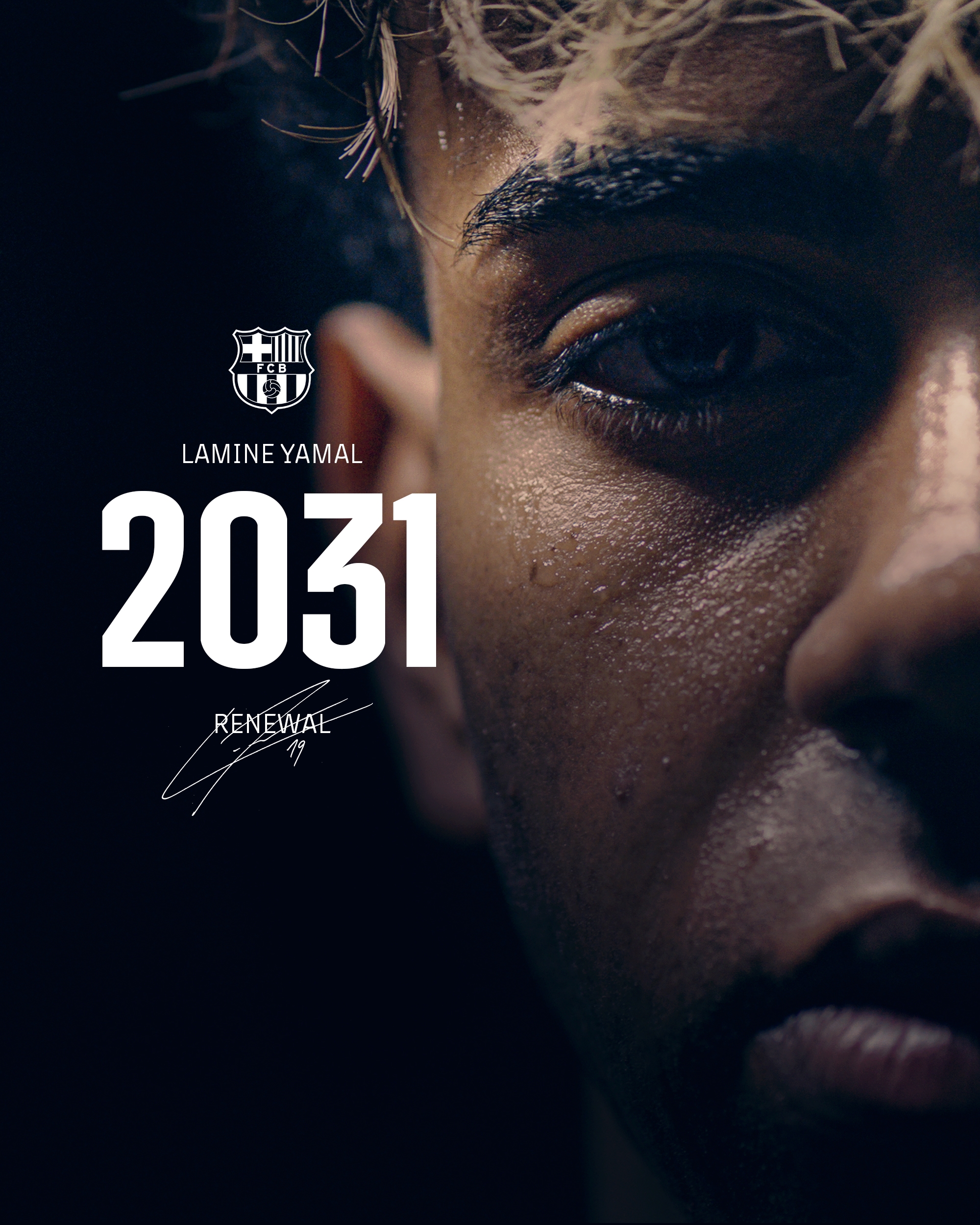 每体：因祖母无法到场，亚马尔推迟与巴萨拍摄正式续约照片